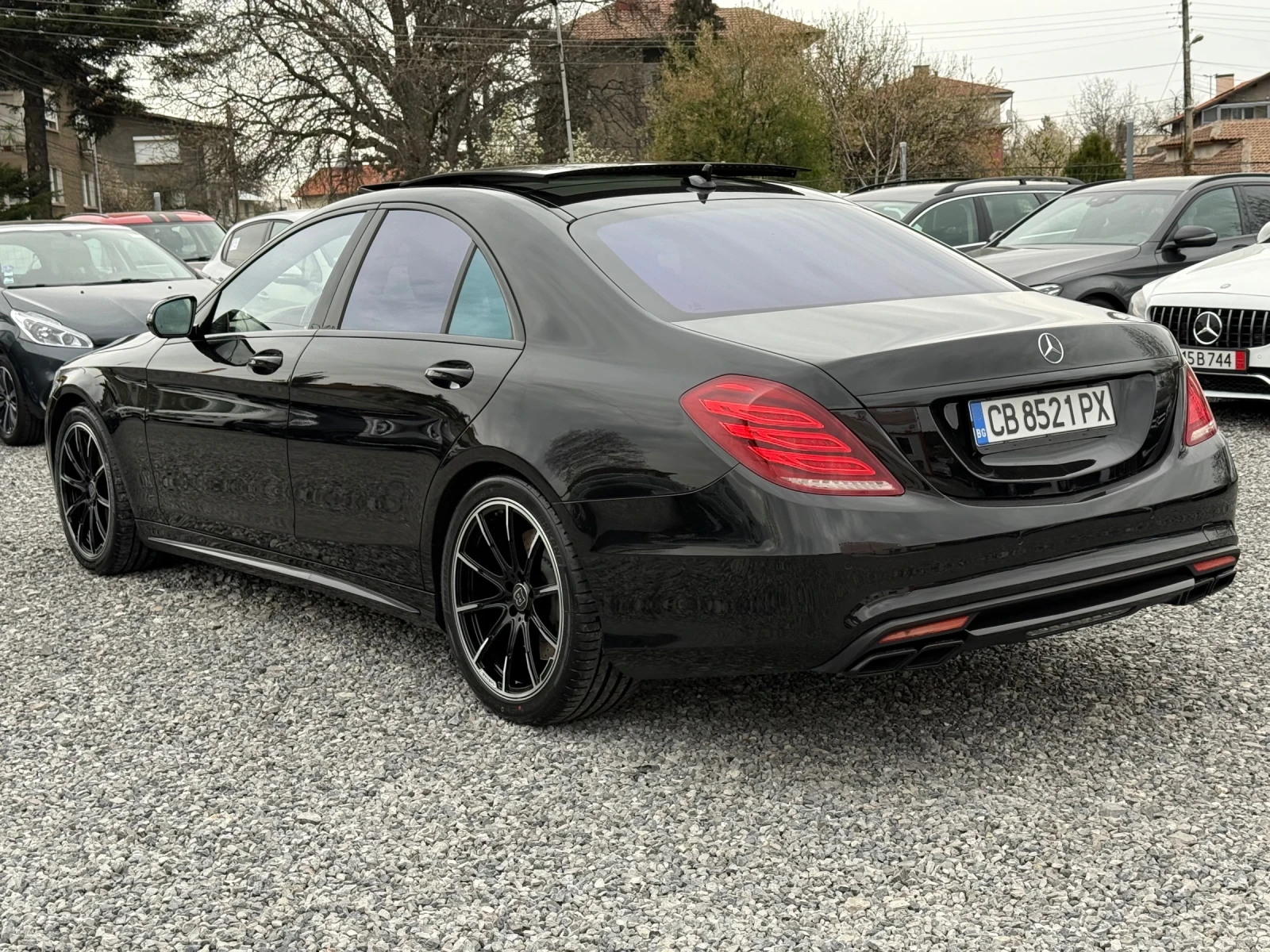 Mercedes-Benz S 500 4MATIC/designo/360/Burmester/Full Led/Панорама/EU6, снимка 5 - Автомобили и джипове - 54445545