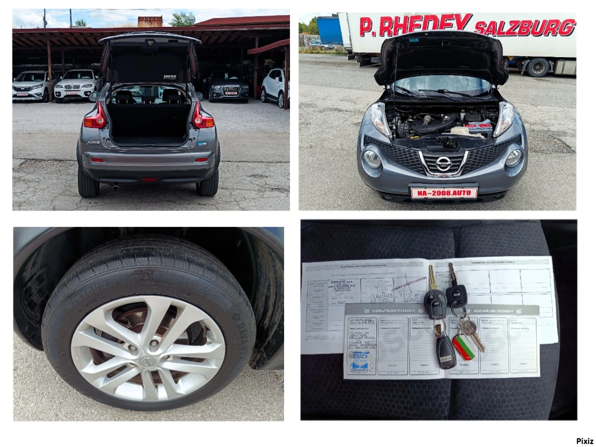 Nissan Juke 1.5 DCi* NAVI* КАМЕРА* ОБСЛУЖЕН* , снимка 17 - Автомобили и джипове - 55274476