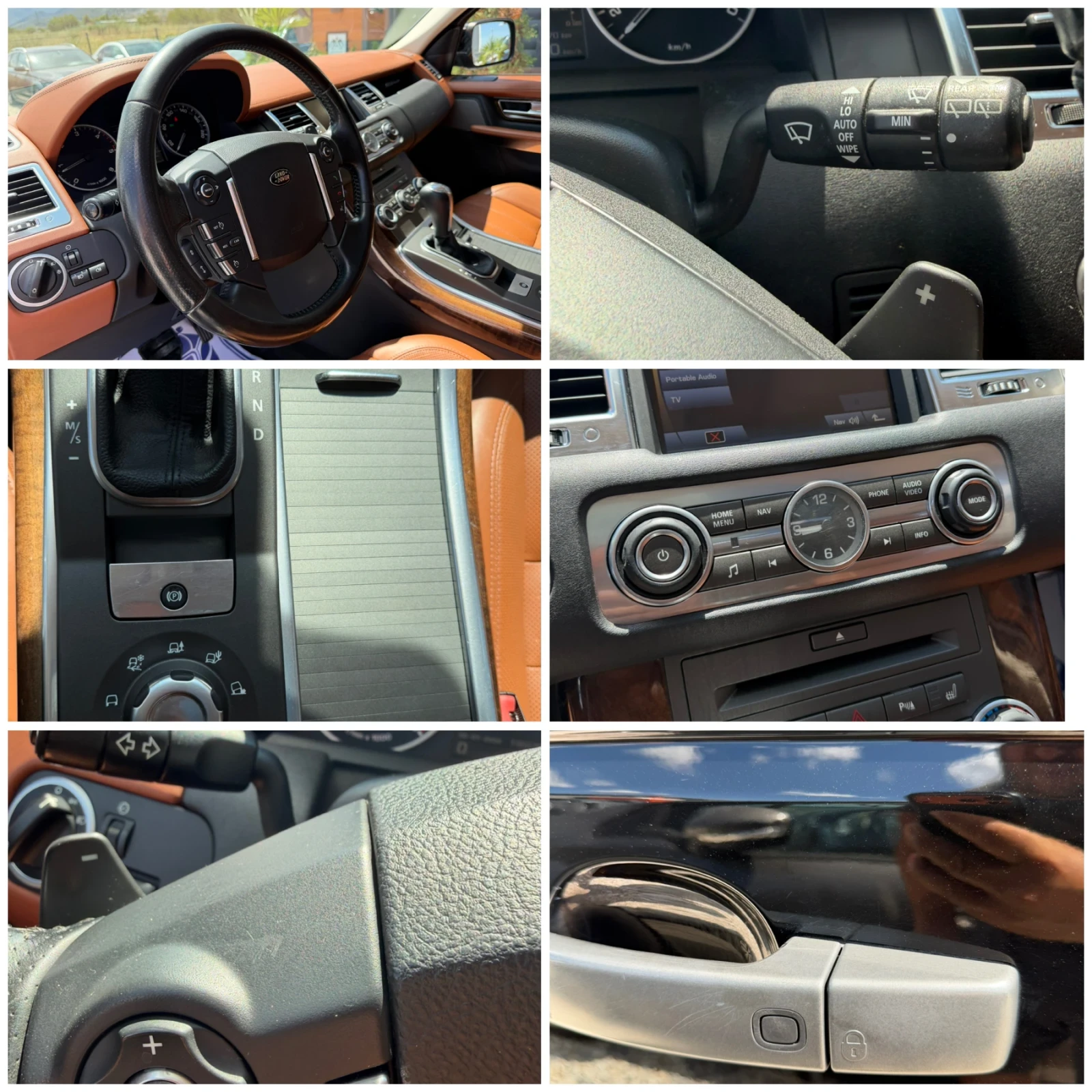 Land Rover Range Rover Sport Нов внос от Белгия безупречна!, снимка 14 - Автомобили и джипове - 55673816