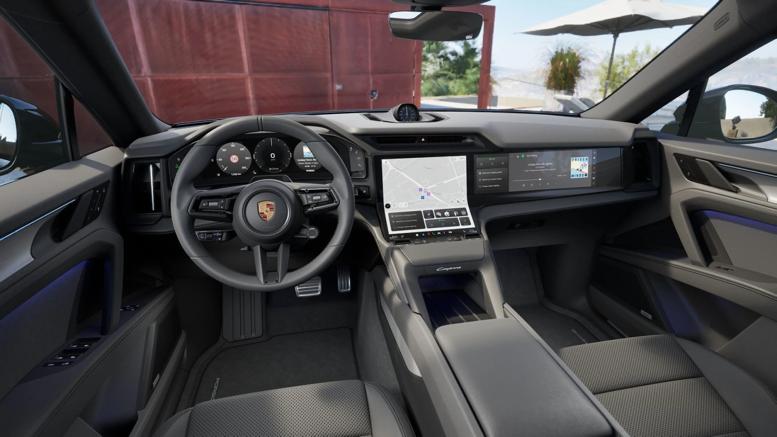 Porsche Cayenne ELECTRIC / SPORT CHRONO / BOSE/ MATRIX/ PANO/ 360/, снимка 8 - Автомобили и джипове - 56071783