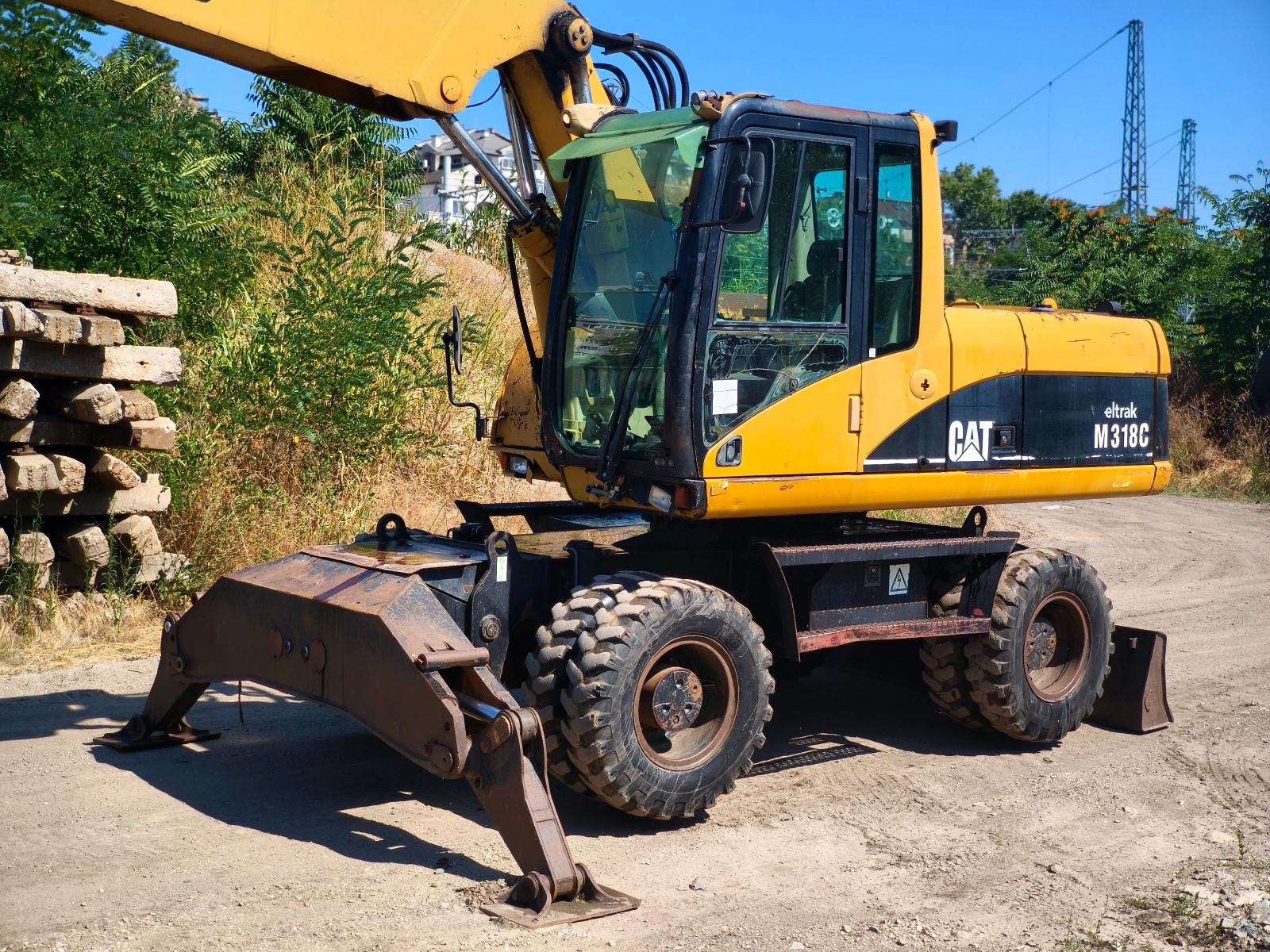 Багер Cat M318C, снимка 2 - Индустриална техника - 55558799