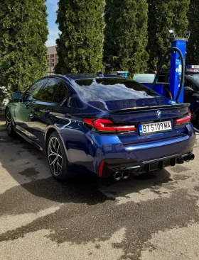Обява за продажба на BMW 530 G30 RWD - M5 ВИЗИЯ HARMAN DISTR 360 HEADUP GERMANY ~27 000 EUR - изображение 4