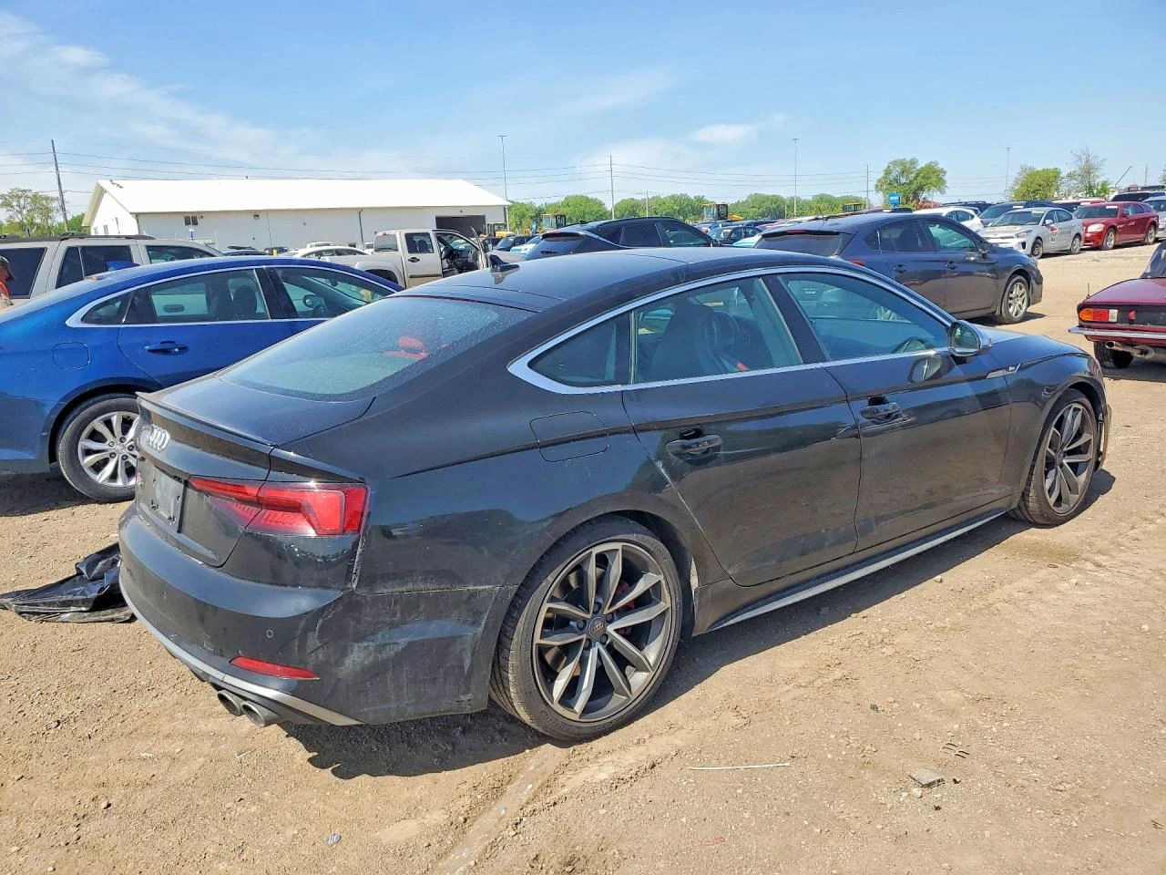 Audi S5 PRESTIGE| HUD| B&O| DISTRONIC| ЧЕРВЕН САЛОН, снимка 6 - Автомобили и джипове - 55041243