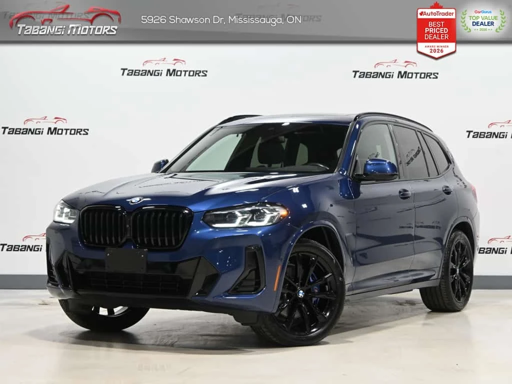 BMW X3 * 30i xDrive30i No Accident ///M 360CAM HUD Panora