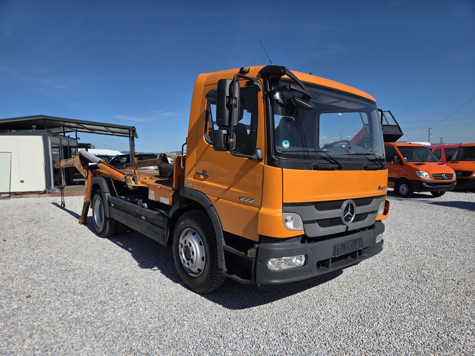 Mercedes-Benz Atego 1222, КОНТЕИНЕРОВОЗ , снимка 7 - Камиони - 54717971