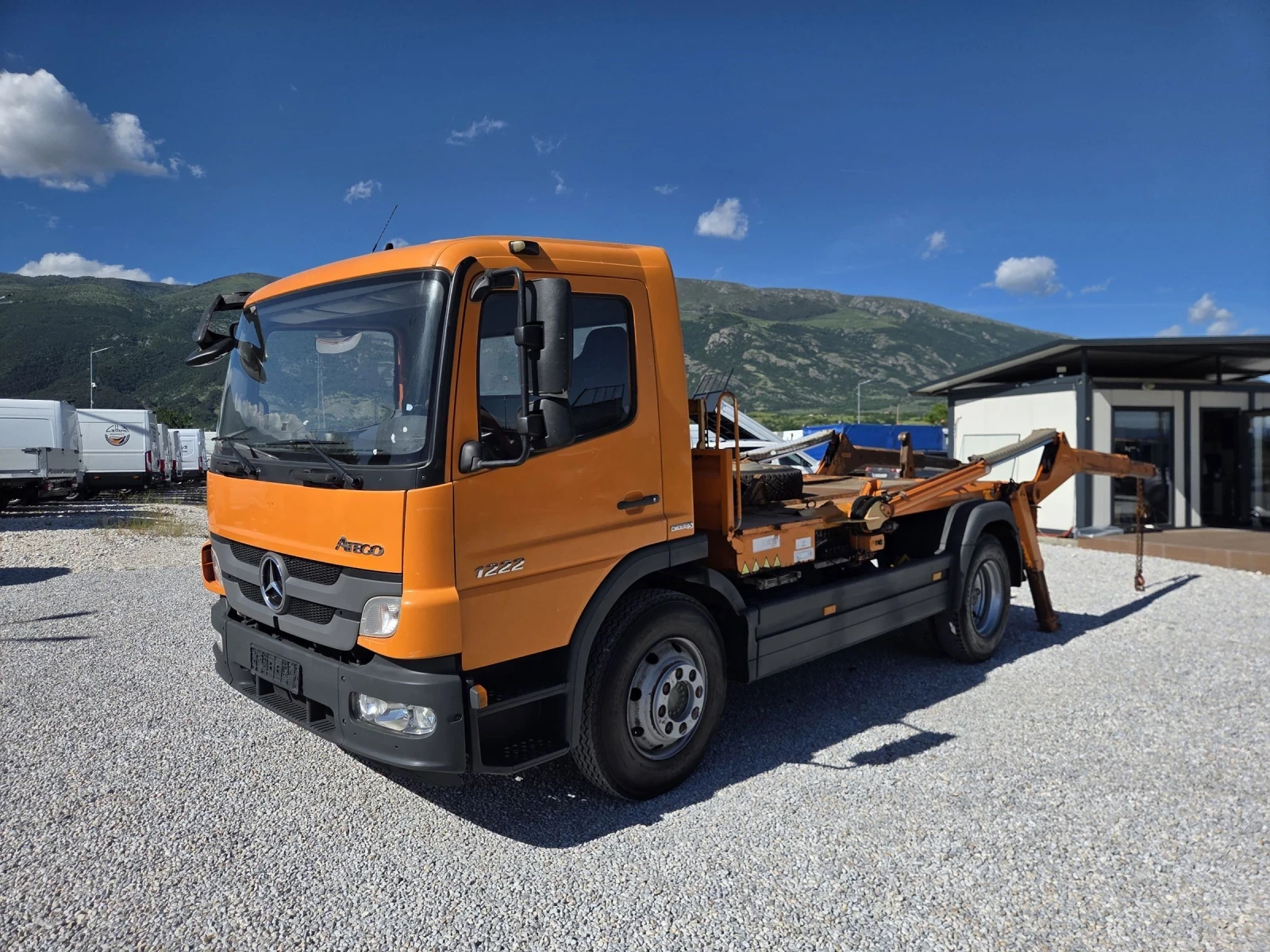 Mercedes-Benz Atego 1222, КОНТЕИНЕРОВОЗ 