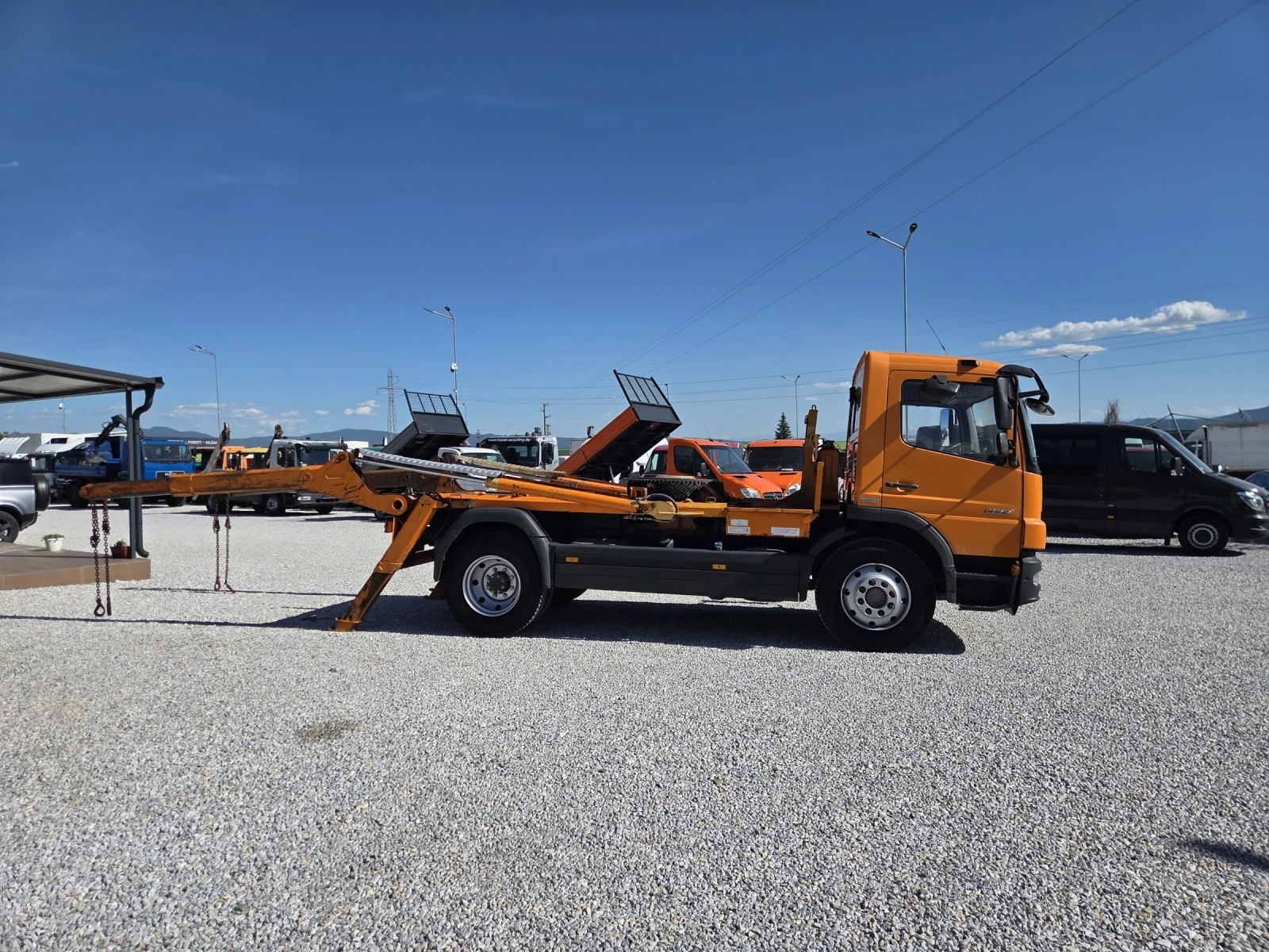 Mercedes-Benz Atego 1222, КОНТЕИНЕРОВОЗ , снимка 6 - Камиони - 54717971