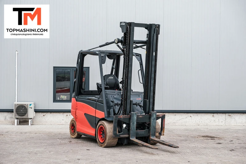 Електрокар Linde E50HL-01, снимка 2 - Индустриална техника - 49678095