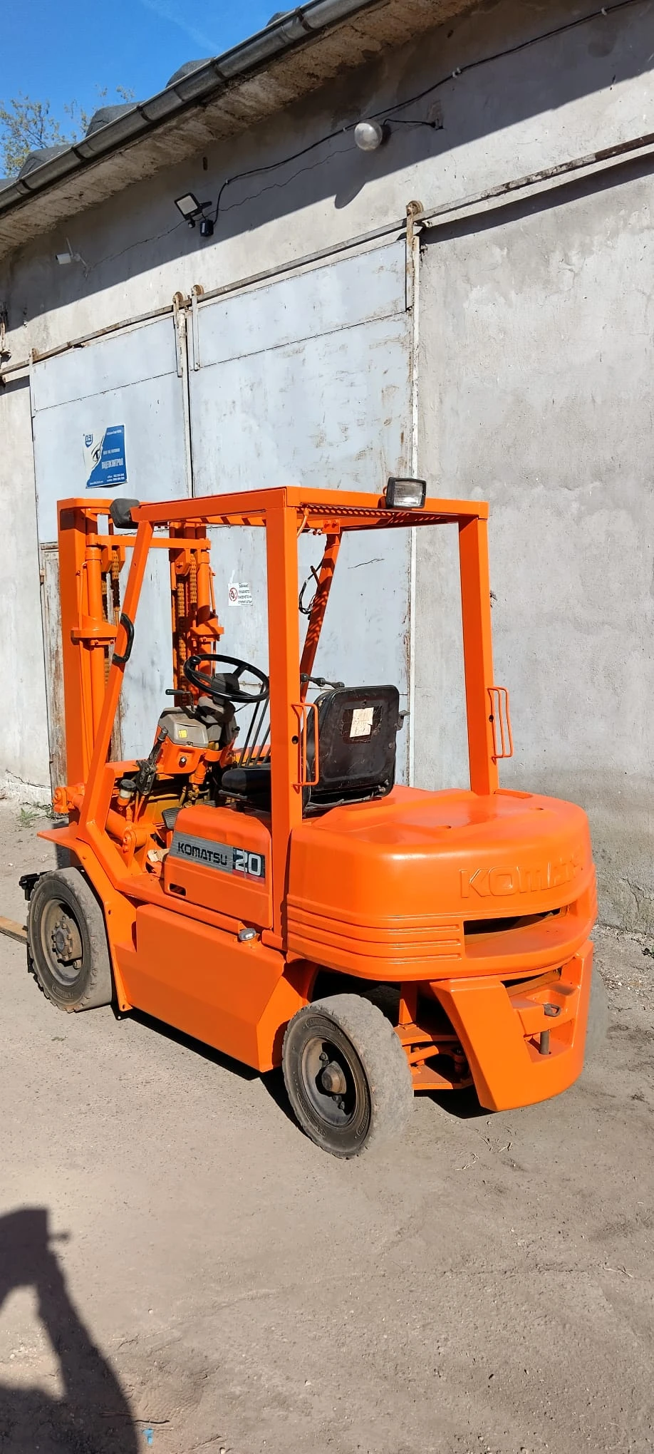 Мотокар Komatsu  FG20* LIZING!!!, снимка 11 - Индустриална техника - 54866984