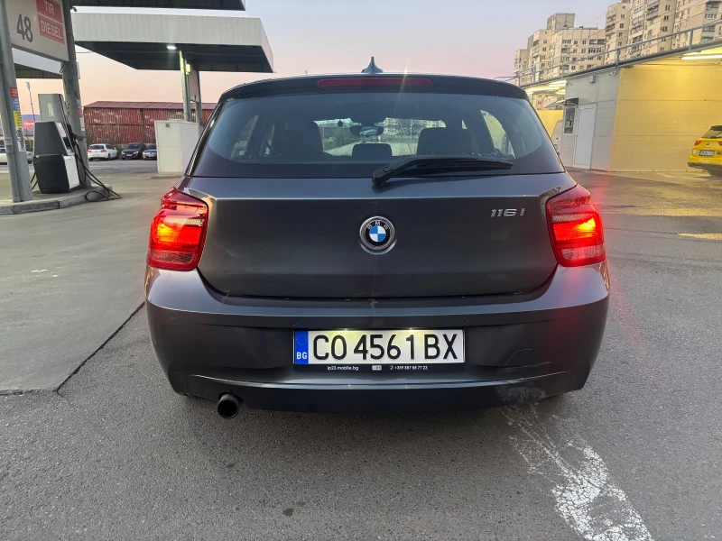 BMW 116 2.0 Turbo 143kc Aвтоматик 2013г 7л/100км разход, снимка 5 - Автомобили и джипове - 49565403