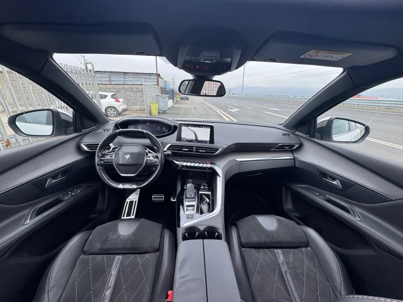 Peugeot 3008 2.0Bluehdi GT Line Панорама Масаж Бяла перла, снимка 13 - Автомобили и джипове - 52875126