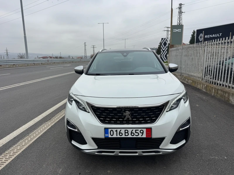 Peugeot 3008 2.0Bluehdi GT Line Панорама Масаж Бяла перла, снимка 2 - Автомобили и джипове - 52875126