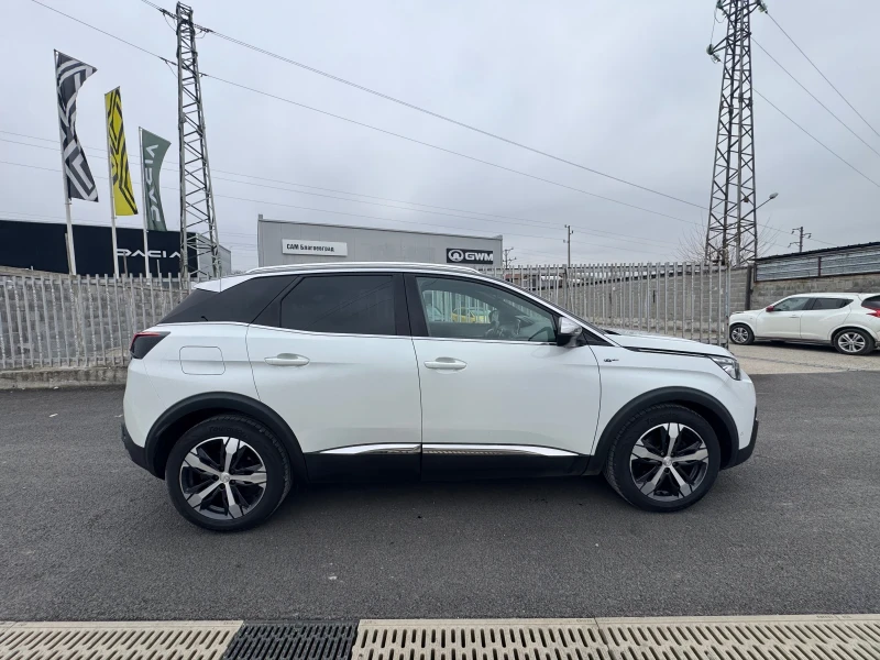 Peugeot 3008 2.0Bluehdi GT Line Панорама Масаж Бяла перла, снимка 5 - Автомобили и джипове - 52875126