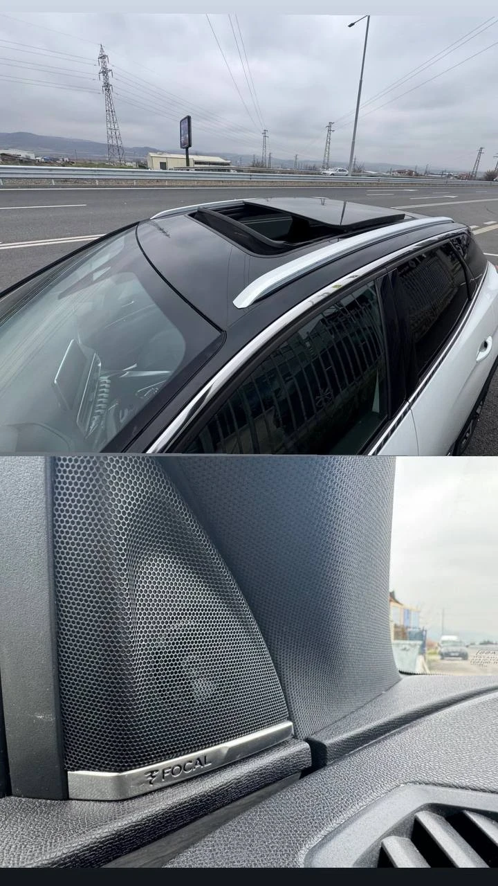 Peugeot 3008 2.0Bluehdi GT Line Панорама Масаж Бяла перла, снимка 16 - Автомобили и джипове - 52875126