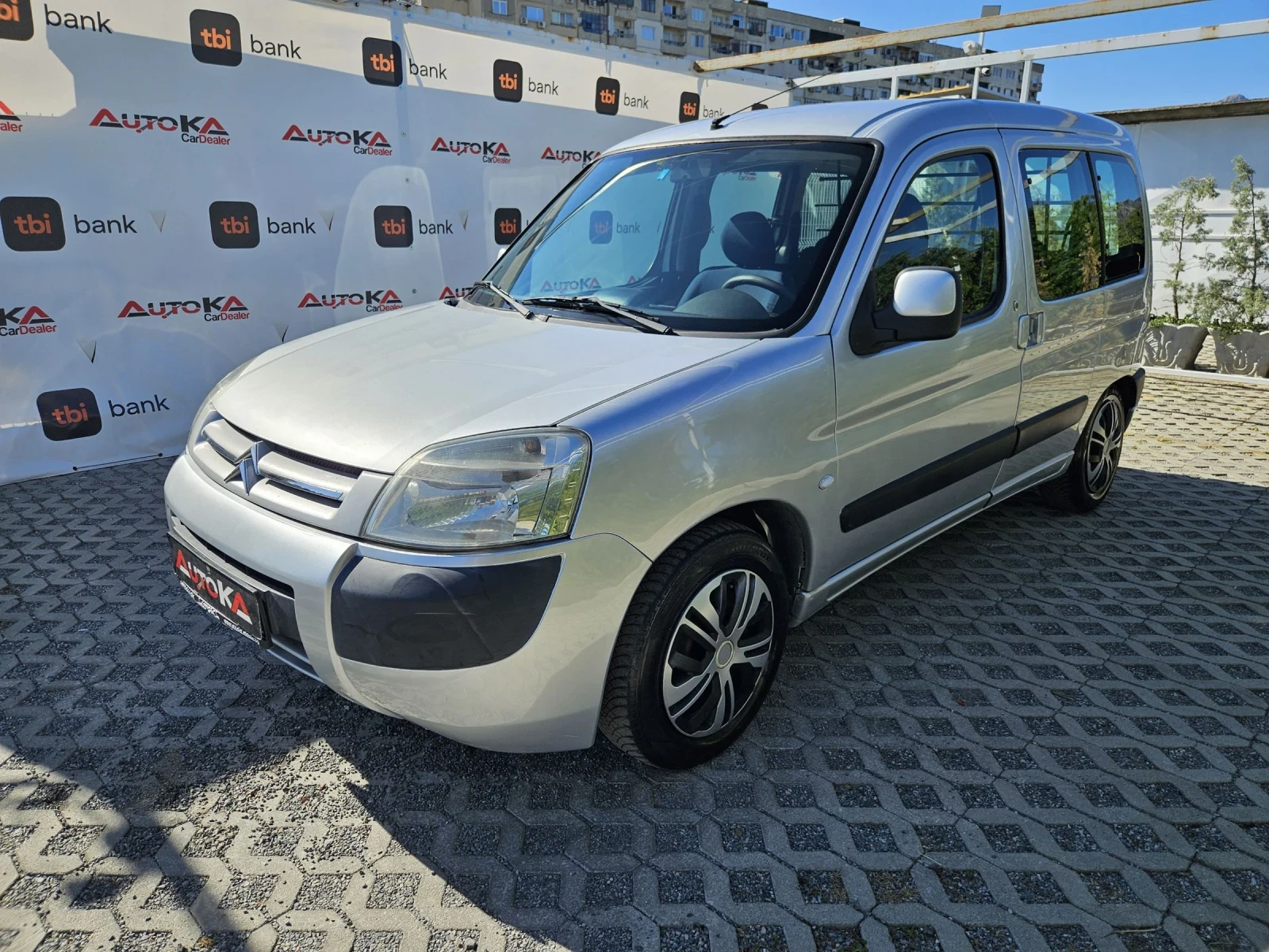 Citroen Berlingo 1.6HDI-109кс= КЛИМАТИК= FACE - изображение 6