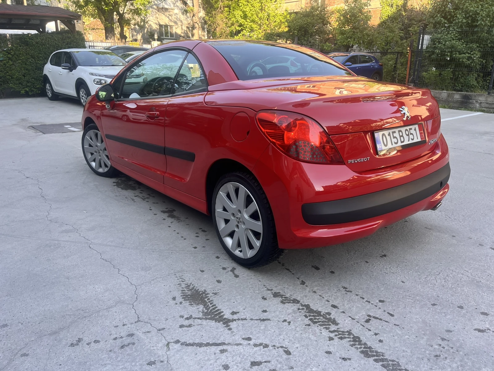 Peugeot 207 CC 1.6 HDI, снимка 4 - Автомобили и джипове - 54573924