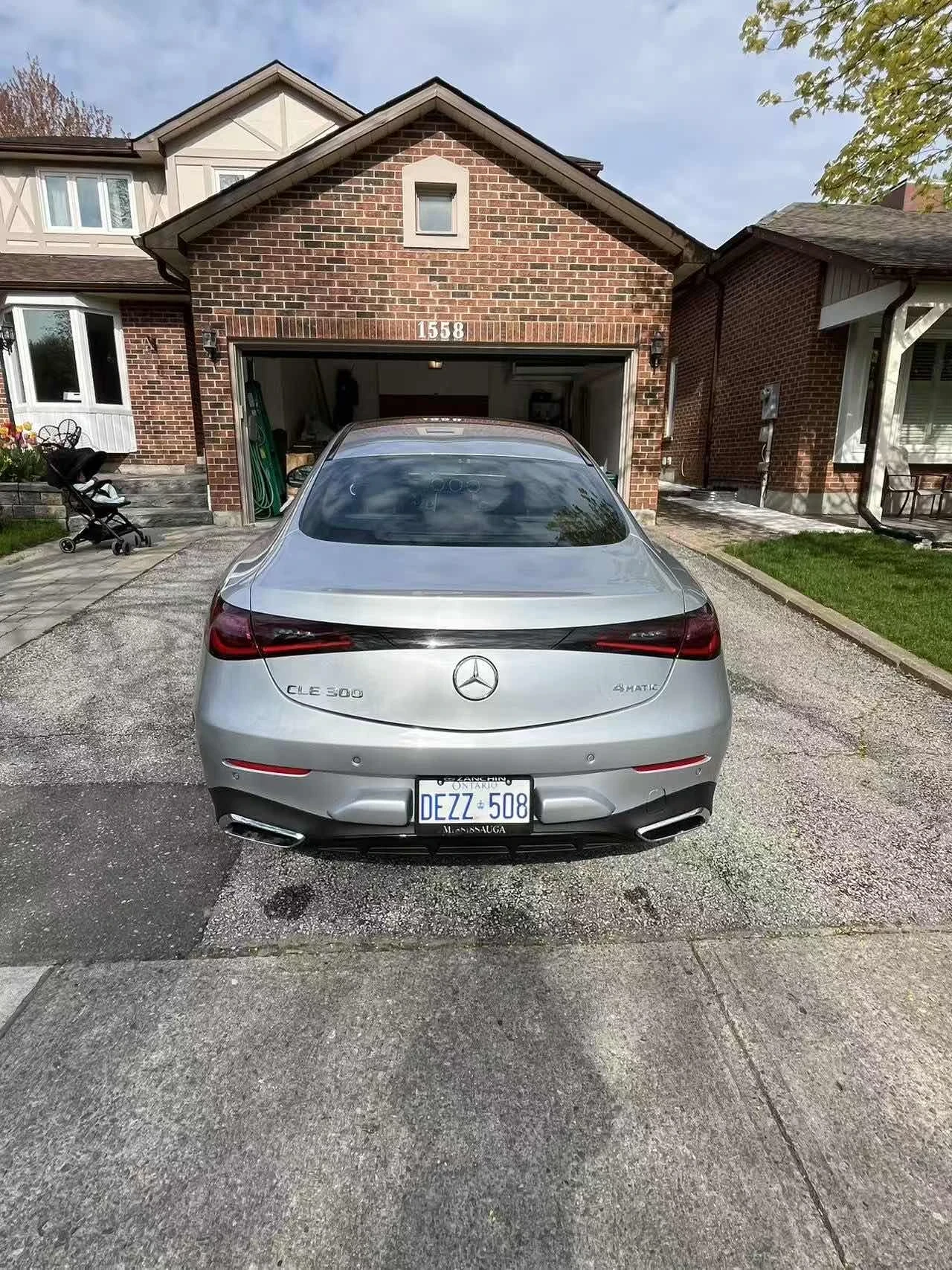 Mercedes-Benz CLE 300 4MATIC * ПОДГРЕВ * ПАНОРАМА * 360* BURMESTER, снимка 4 - Автомобили и джипове - 54611647