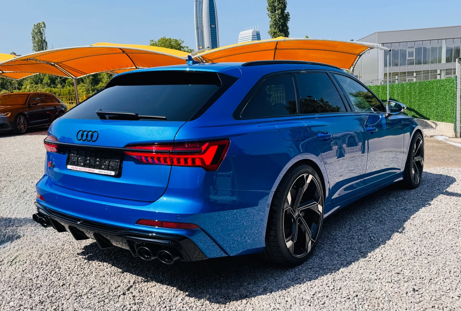 Audi S6 3.0d/344hp/12700km/ГАРАНЦИЯ-2г./BLACK EDITTION///, снимка 5 - Автомобили и джипове - 55433718