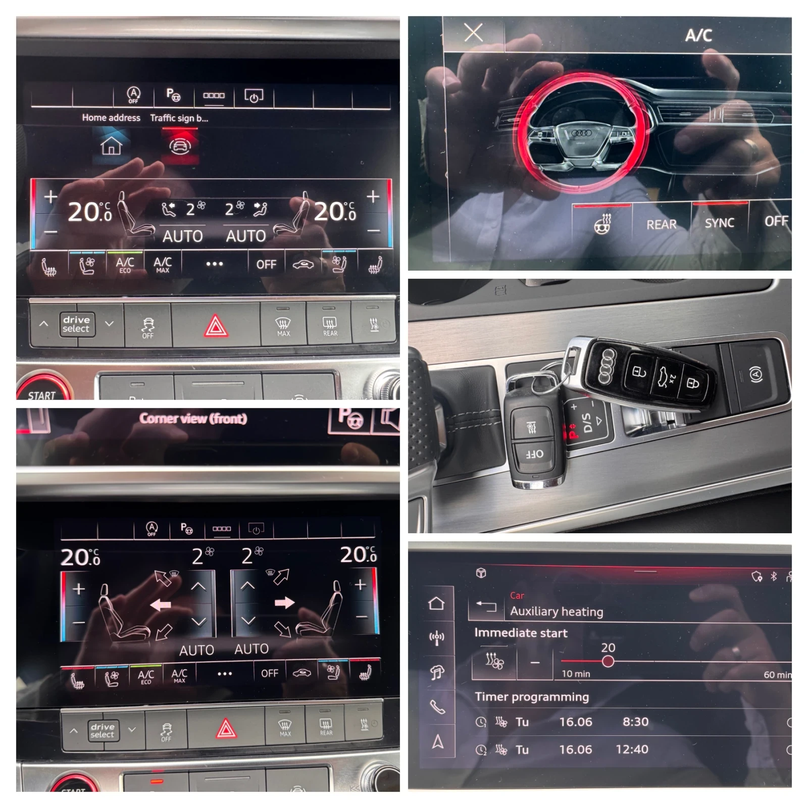 Audi S6 3.0d/344hp/12700km/ГАРАНЦИЯ-2г./BLACK EDITTION///, снимка 13 - Автомобили и джипове - 55433718