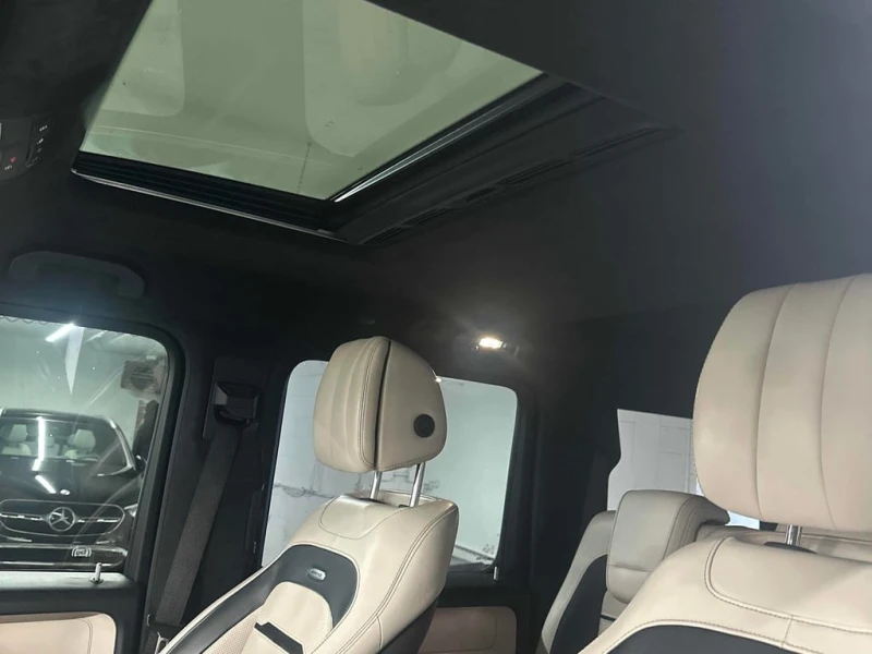 Mercedes-Benz G 63 AMG * ВСИЧКИ ЕКСТРИ * SILVER STAR MONTREAL * , снимка 11 - Автомобили и джипове - 53330148