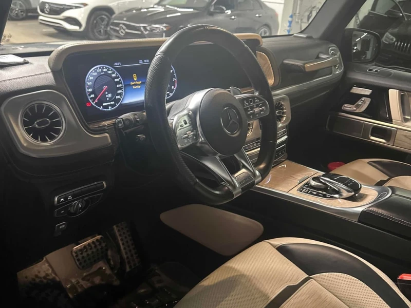 Mercedes-Benz G 63 AMG * ВСИЧКИ ЕКСТРИ * SILVER STAR MONTREAL * , снимка 7 - Автомобили и джипове - 53330148
