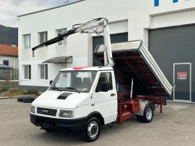 Обява за продажба на Iveco 35-8 2.5TD Самосвал с кран Италия ~20 900 лв. - изображение 1 | Auto.bg Обява за продажба на Iveco 35-8 2.5TD Самосвал с кран Италия ~20 900 лв. - изображение 1