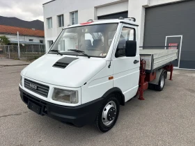 Обява за продажба на Iveco 35-8 2.5TD Самосвал с кран Италия ~20 900 лв. - изображение 2 | Auto.bg Обява за продажба на Iveco 35-8 2.5TD Самосвал с кран Италия ~20 900 лв. - изображение 2