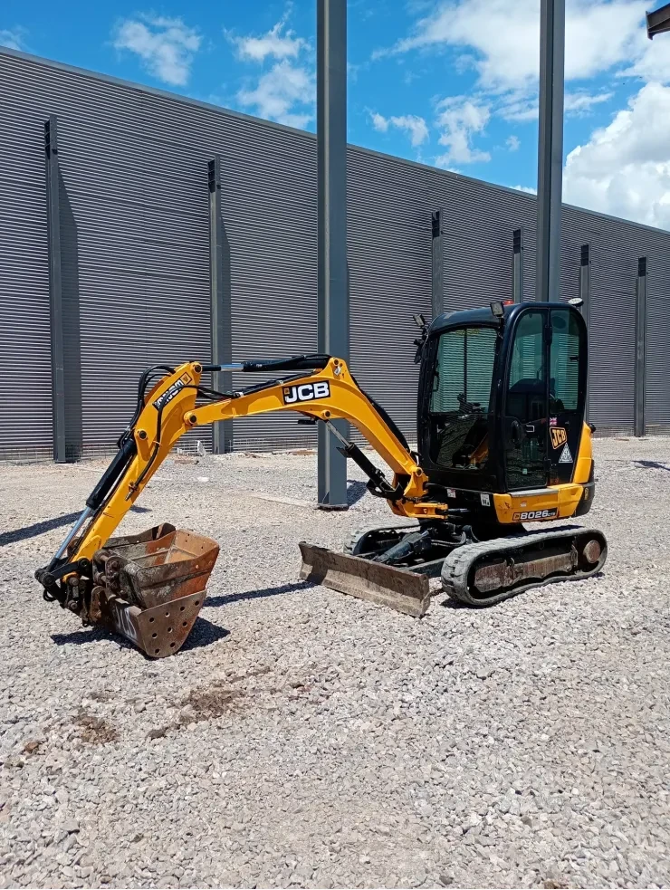 Багер JCB Мини багер JCB 8026CTS, снимка 16 - Индустриална техника - 55908670