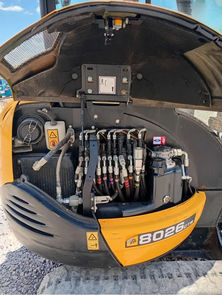 Багер JCB Мини багер JCB 8026CTS, снимка 7 - Индустриална техника - 55908670