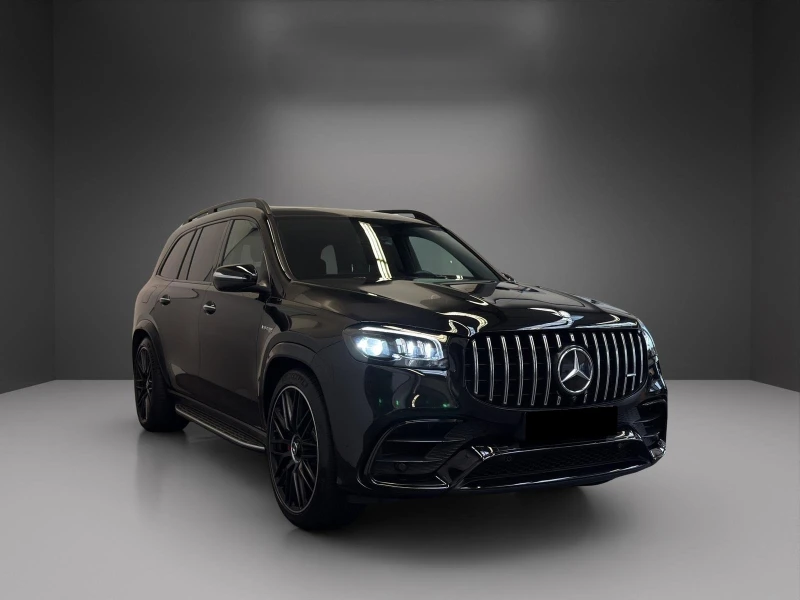 Mercedes-Benz GLS 63 AMG 4-MATIC NIGHT BURMESTER HEAD UP PANO 360, снимка 3 - Автомобили и джипове - 51508953