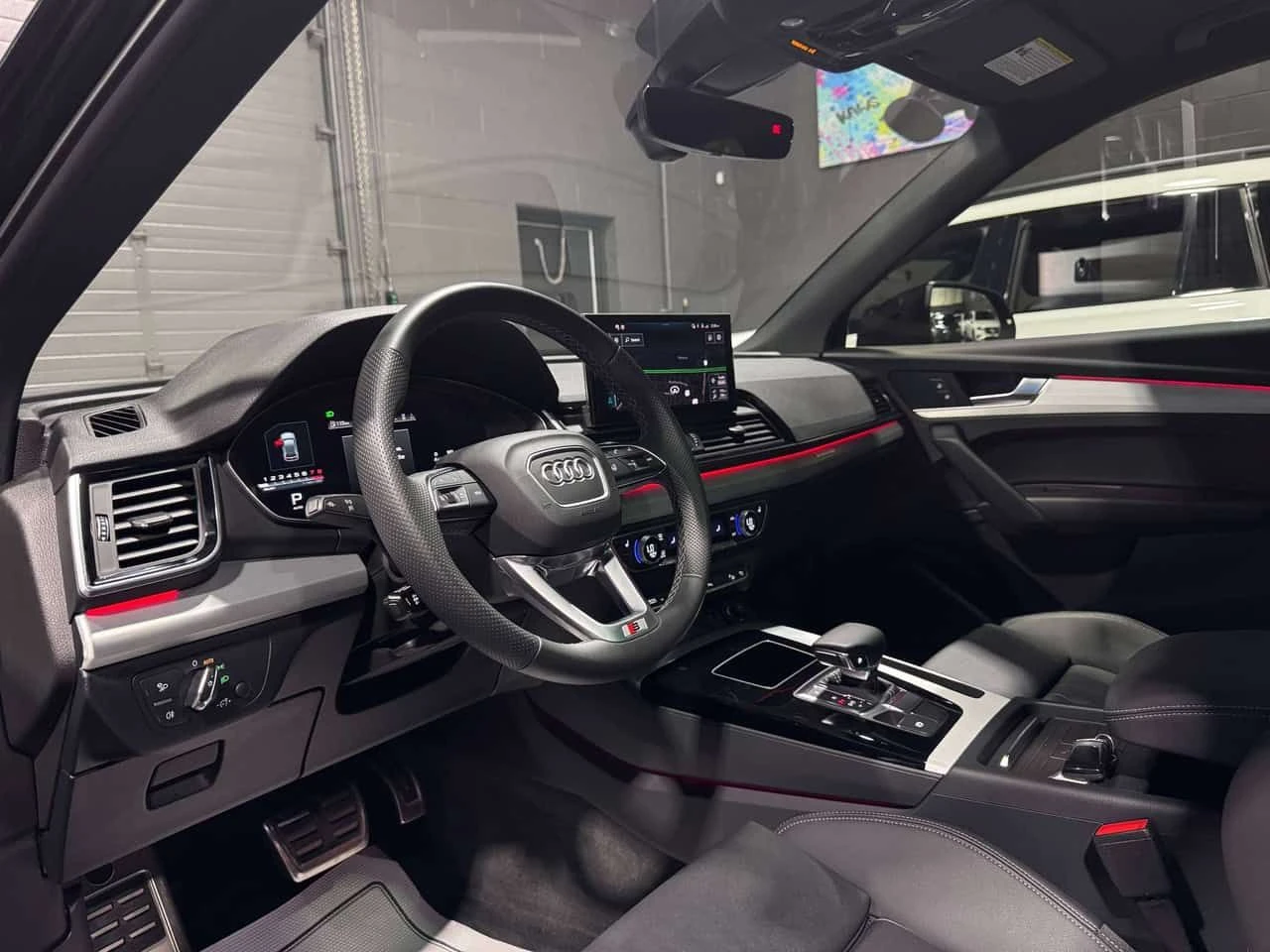 Audi Q5 * QUATTRO S LINE BLACK! * CARFAX * ЦЕНА ДО БГ, снимка 13 - Автомобили и джипове - 54795819