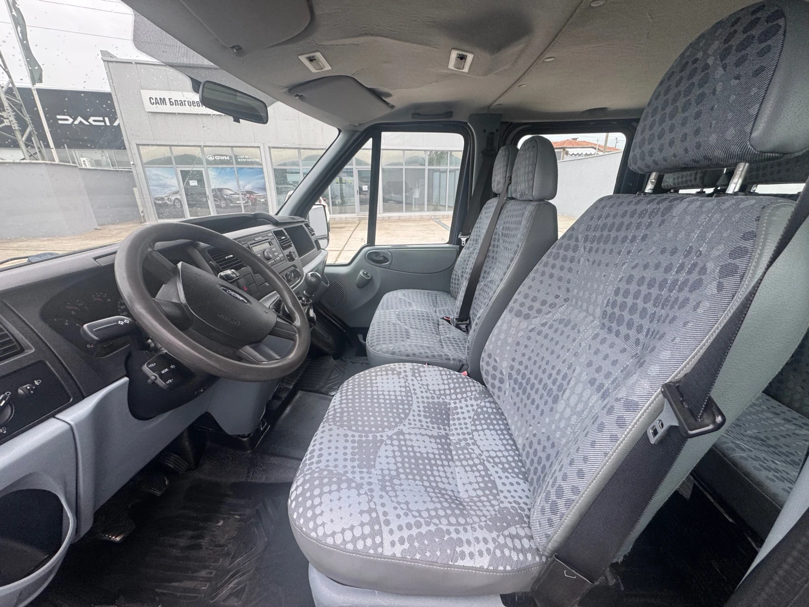 Ford Transit 2.4TDCI 7местен Климатик , снимка 8 - Бусове и автобуси - 54367530