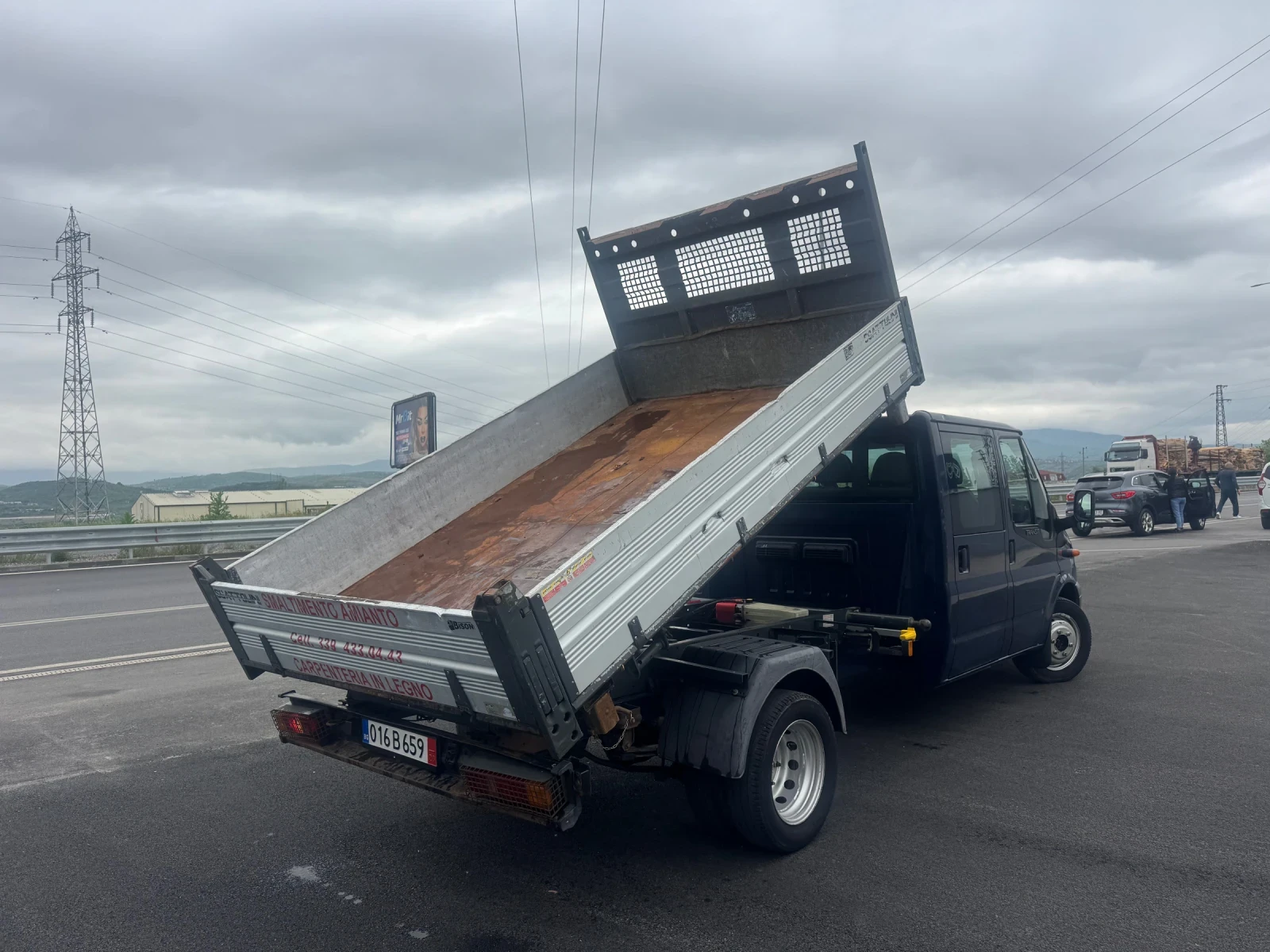 Ford Transit 2.4TDCI 7местен Климатик , снимка 5 - Бусове и автобуси - 54367530