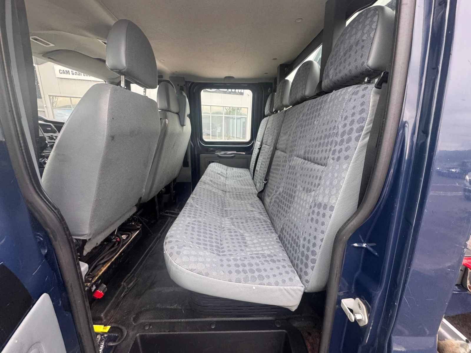 Ford Transit 2.4TDCI 7местен Климатик , снимка 9 - Бусове и автобуси - 54367530