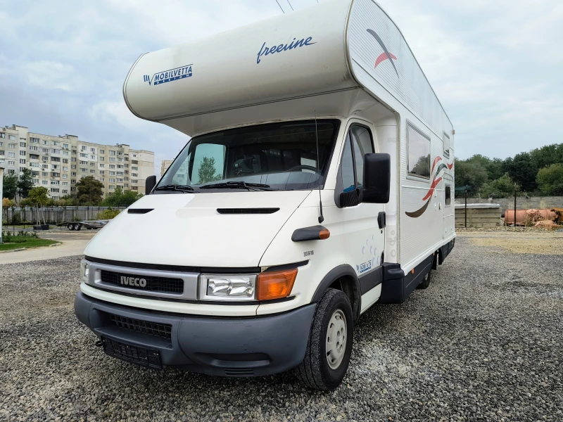 Кемпер Fiat IVECO/MOBILVETTA/2.8TDi/110k.c., снимка 3 - Каравани и кемпери - 51682729