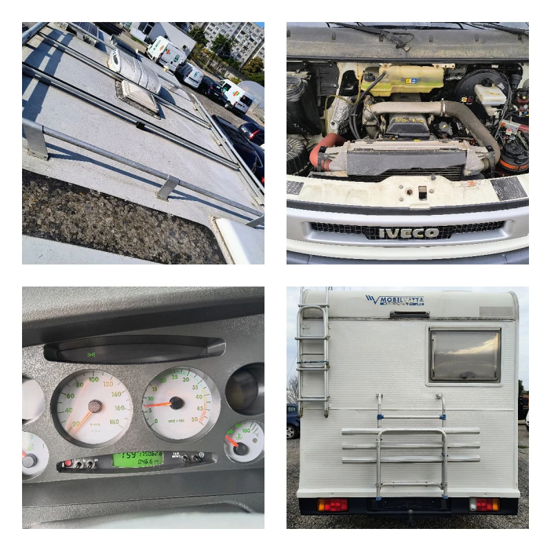 Кемпер Fiat IVECO/MOBILVETTA/2.8TDi/110k.c., снимка 17 - Каравани и кемпери - 51682729