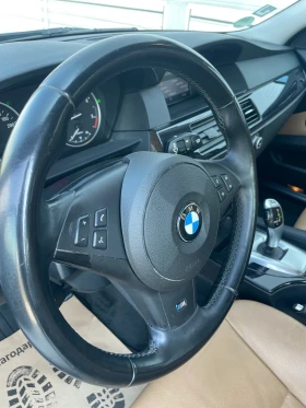 BMW 525 FACE/M57/КОЖА/Подгрев/М волан/Много запазена, снимка 13