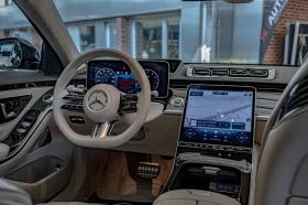 Mercedes-Benz S 580 AMG/Long/4M/RSE/HuD/Пано./Dist./Burm./Алкантар/Кам, снимка 11