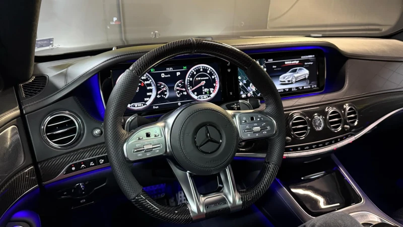 Mercedes-Benz S 63 AMG CARBON, снимка 14 - Автомобили и джипове - 51166476