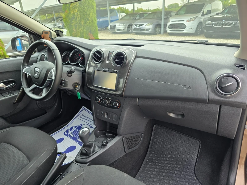 Dacia Logan 900куб 90кс ! ! АВТОМАТИК ! ! НАВИГАЦИЯ , снимка 9 - Автомобили и джипове - 51766987