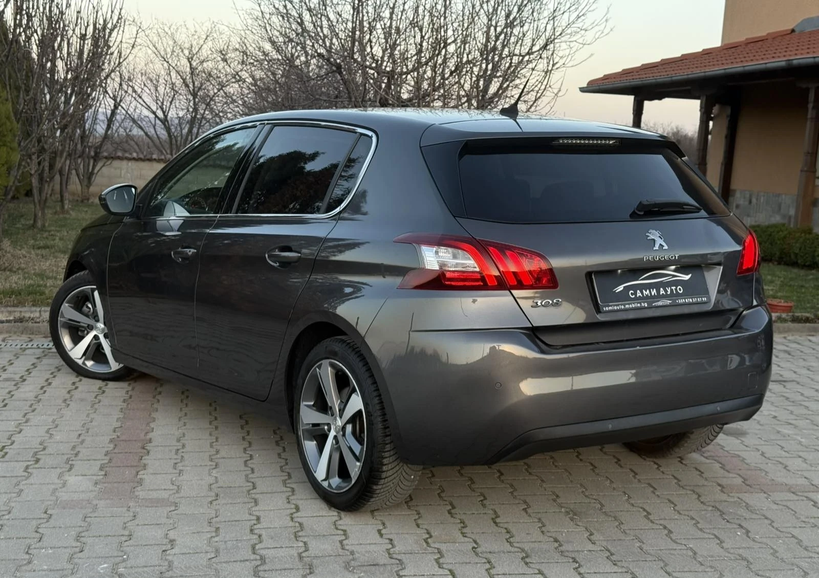 Peugeot 308 1.6hdi- ALLURE , снимка 4 - Автомобили и джипове - 53856939