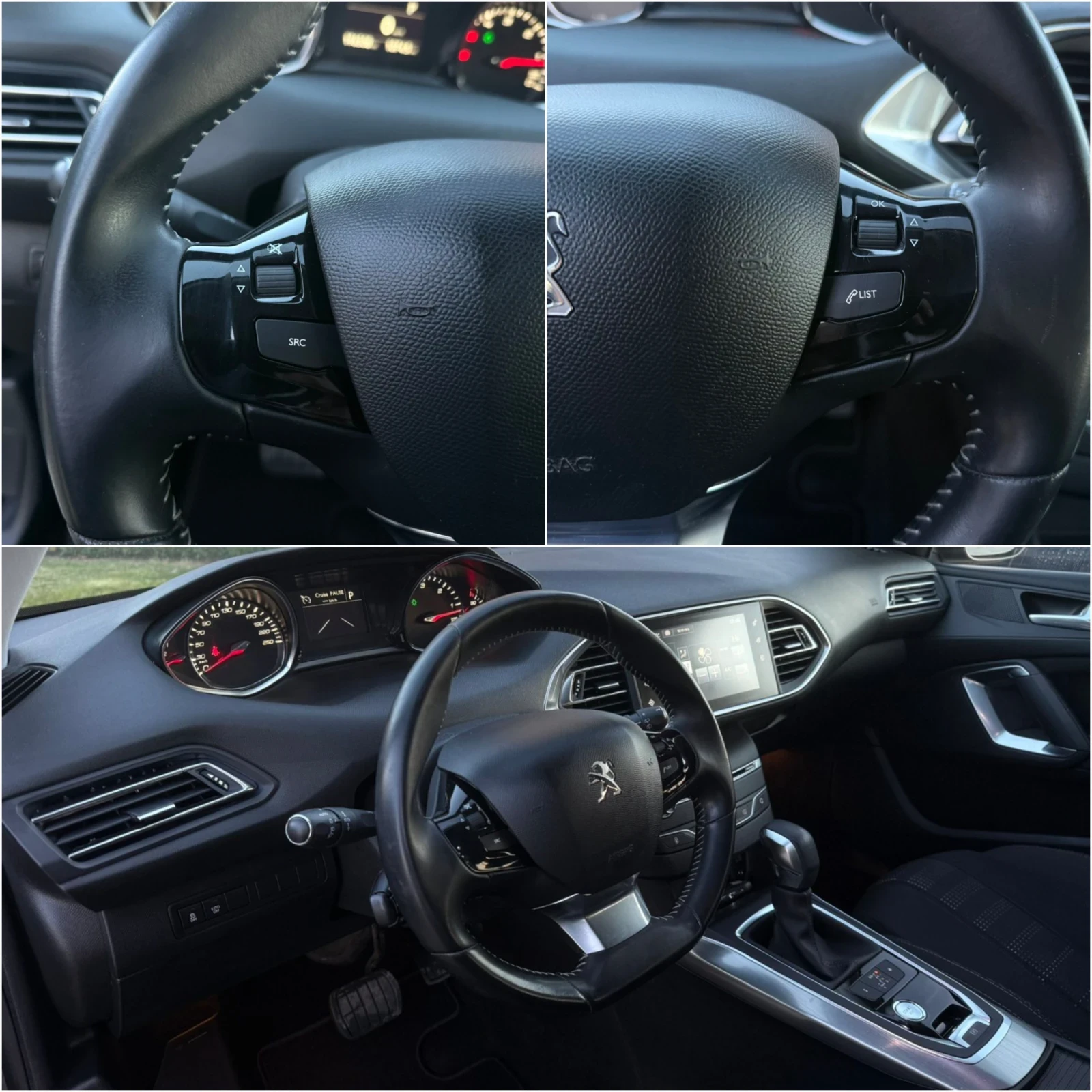 Peugeot 308 1.6hdi- ALLURE , снимка 12 - Автомобили и джипове - 53856939