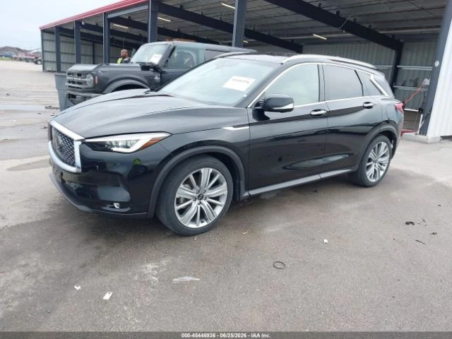 Infiniti QX50 SENSORY* AWD* КОЖА* ПОДГРЕВ* ОБДУХВАНЕ* ПАНОРАМА* , снимка 2 - Автомобили и джипове - 55435436