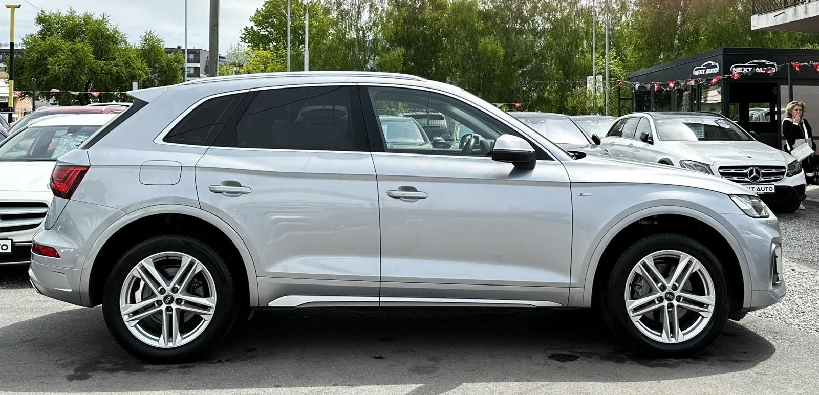 Audi Q5 S LINE 204HP Е6D НАВИ ДИСТРОНИК МЪРТВА ТОЧКА ЛЕД - изображение 4