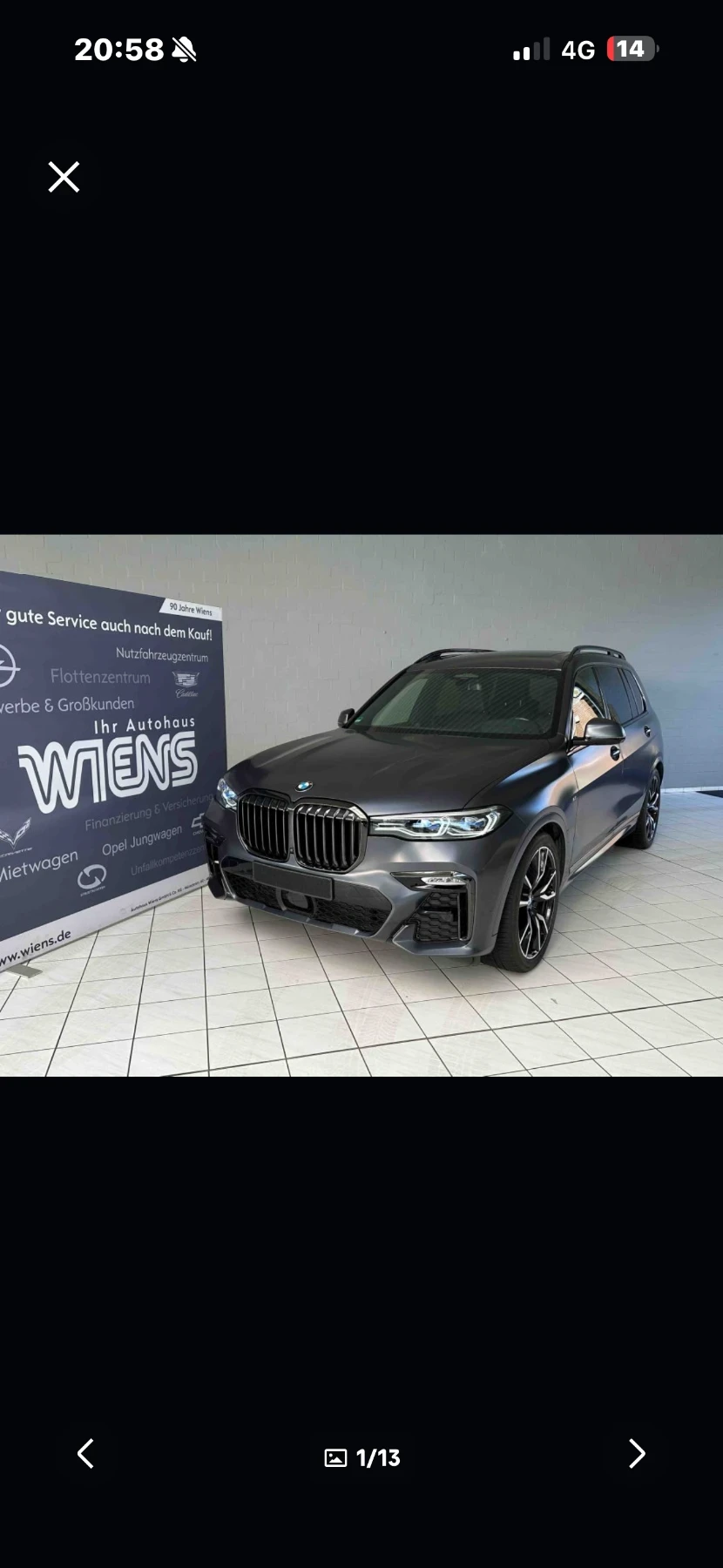 BMW X7 4.0 dizel