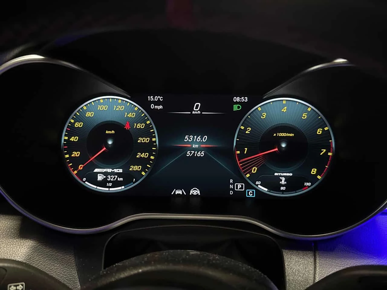 Mercedes-Benz GLC 43 AMG * 360 * ДИСТРОНИК * BURMESTER * ПОДГРЕВИ, снимка 8 - Автомобили и джипове - 53820439