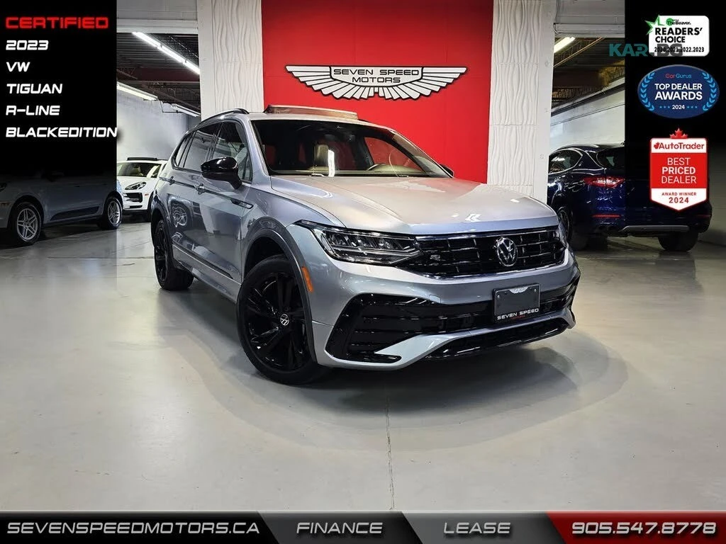 VW Tiguan R-LINE* BLACK-EDITION* PANOROOF* 