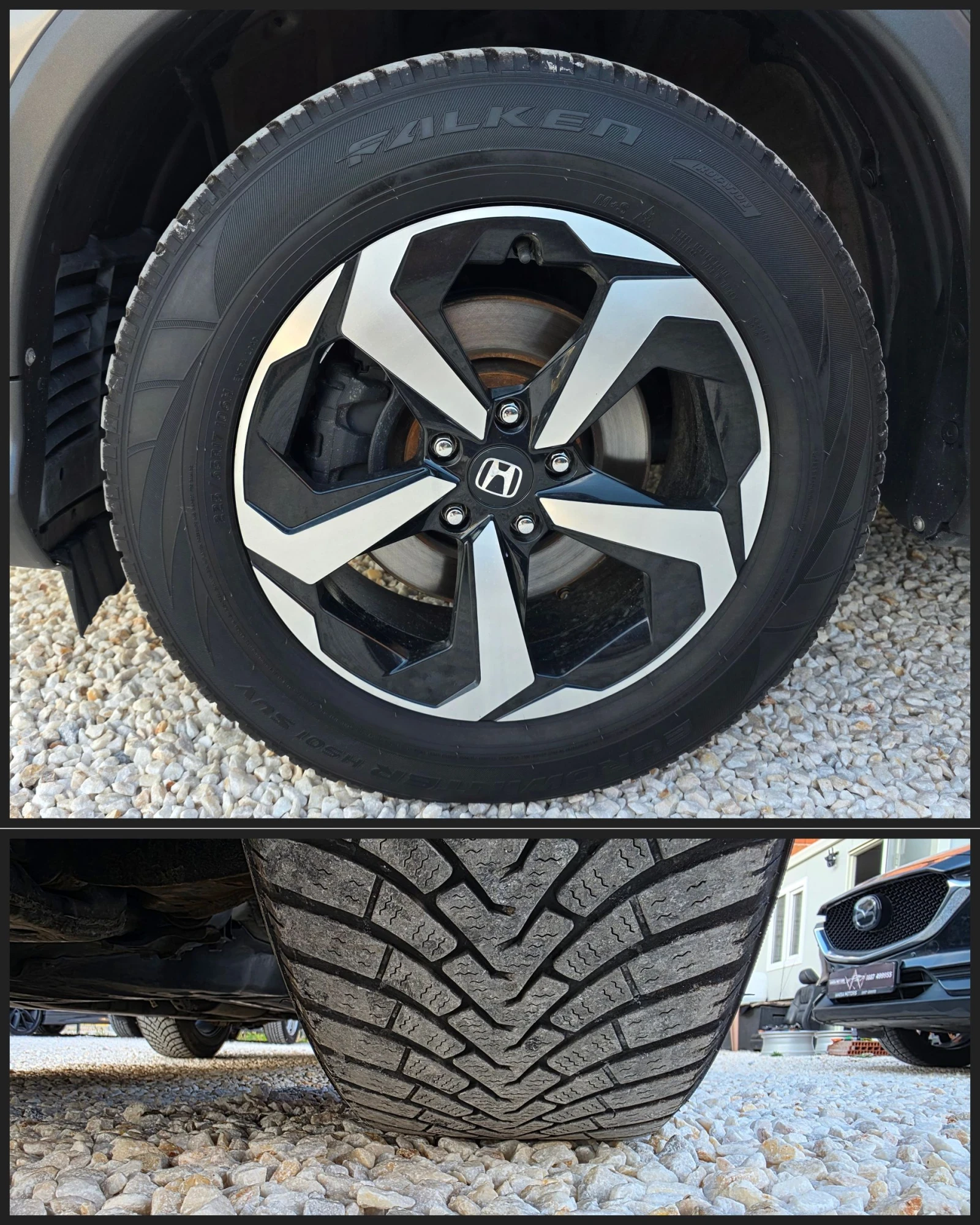 Honda Cr-v FULL SERVICE IN HONDA НАВИ КАМЕРА Подгрев , снимка 12 - Автомобили и джипове - 54858755