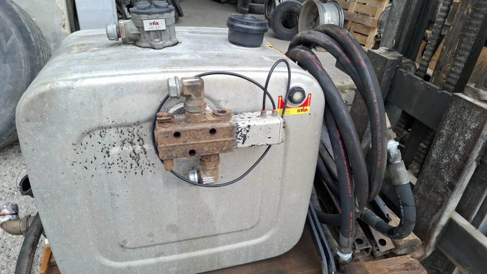 ХИДРАВЛИЧНА ДВУКРЪГОВА СИСТЕМА КОМПЛЕКТ HYVA