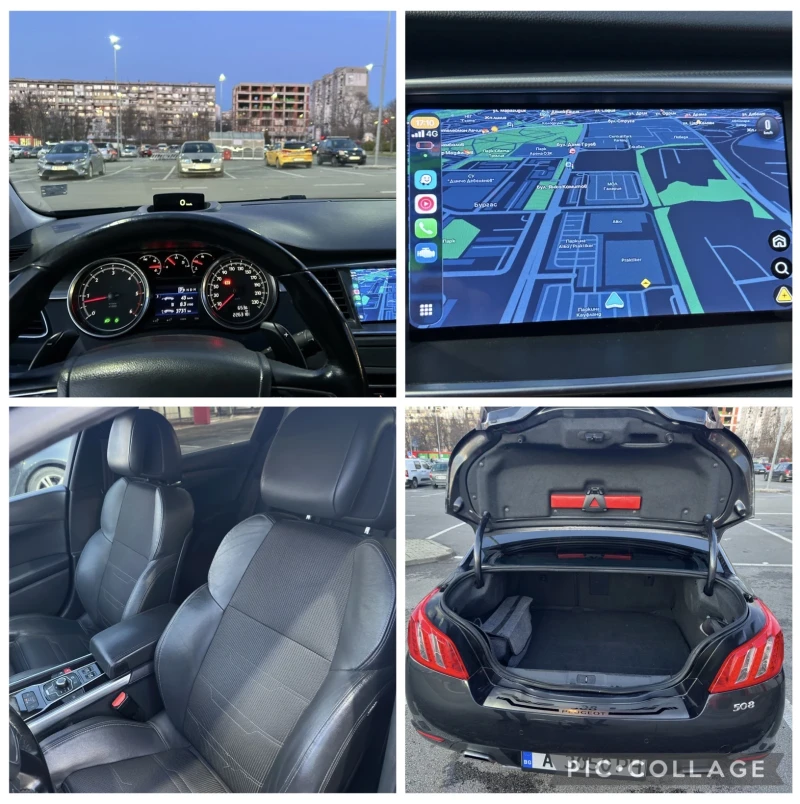 Peugeot 508 GT 2.2 HDI, снимка 14 - Автомобили и джипове - 53078423